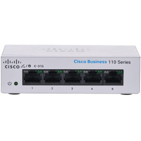 Switch niezarządzalny Cisco CBS110-5T-D-EU - 5x 10|100|1000Mbps - zdjęcie 2